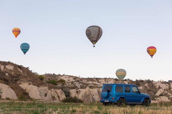 Mercedes-Benz G-Serisi, Elektrikli Dönüşümünü Kapadokya'da Tanıttı