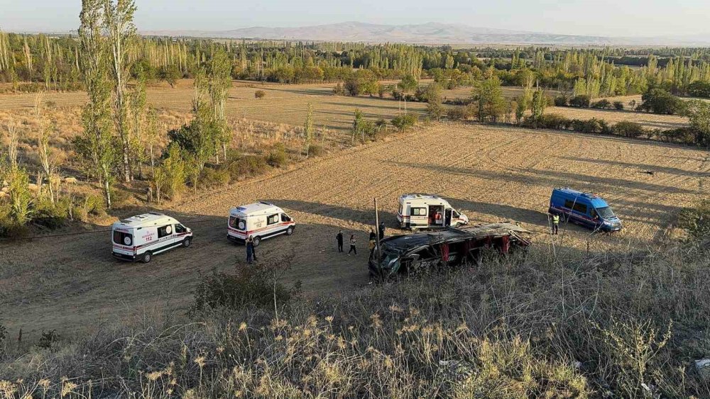 Konya yolundaki otobüs kazasından acı haber geldi