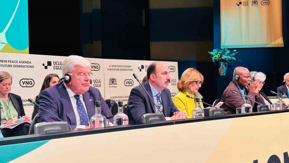 Uğur İbrahim Altay, Lahey'de Adalet Çağrısında Bulundu