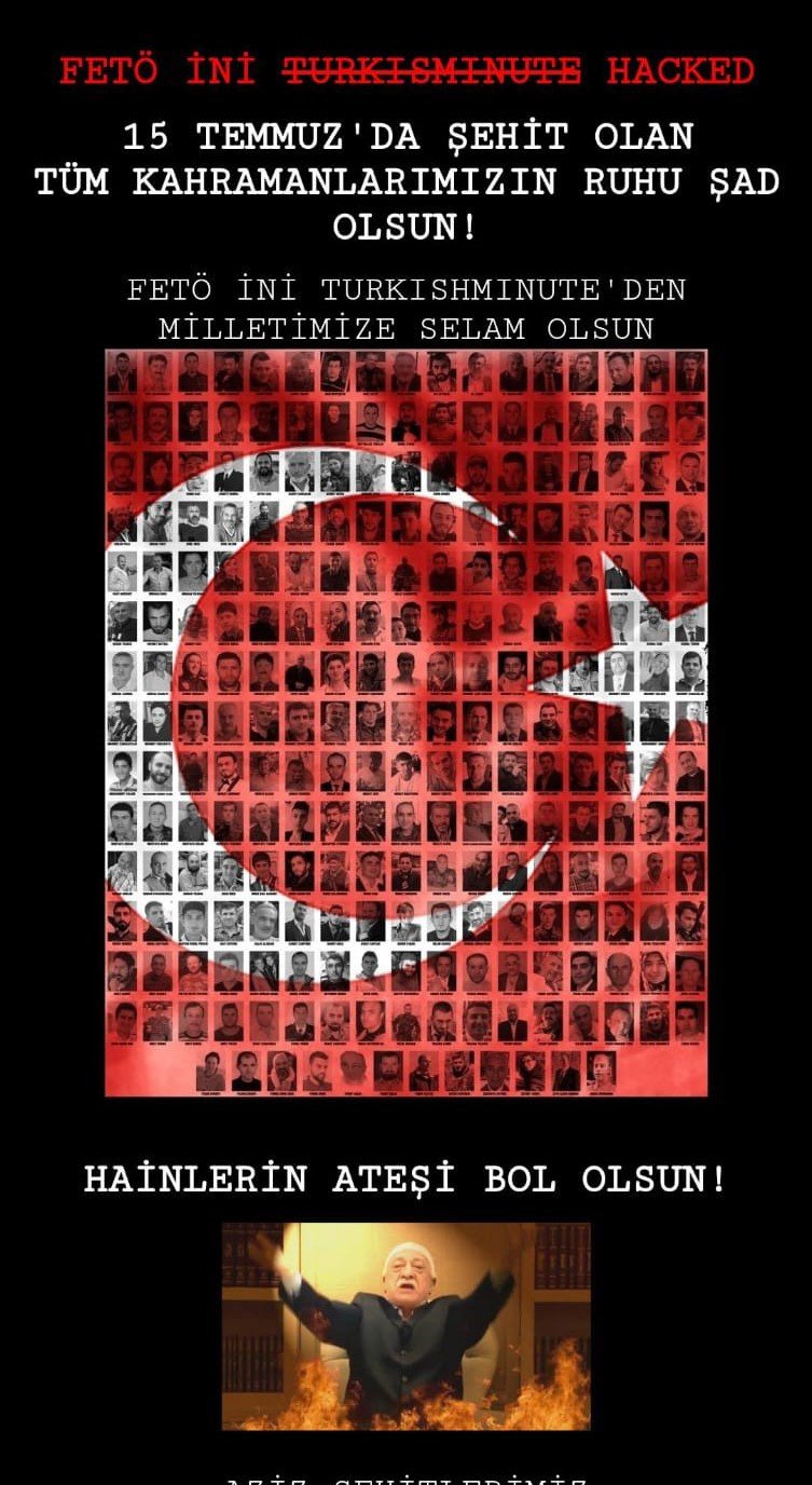 FETÖ propagandası yapan Bold Medya ve Turksihminute hacklendi