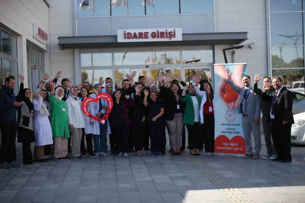 Konya’da organ bağışına dikkat çekildi