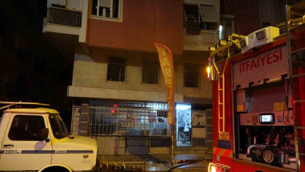 Önce koku geldi, sonra dumanlar görüldü