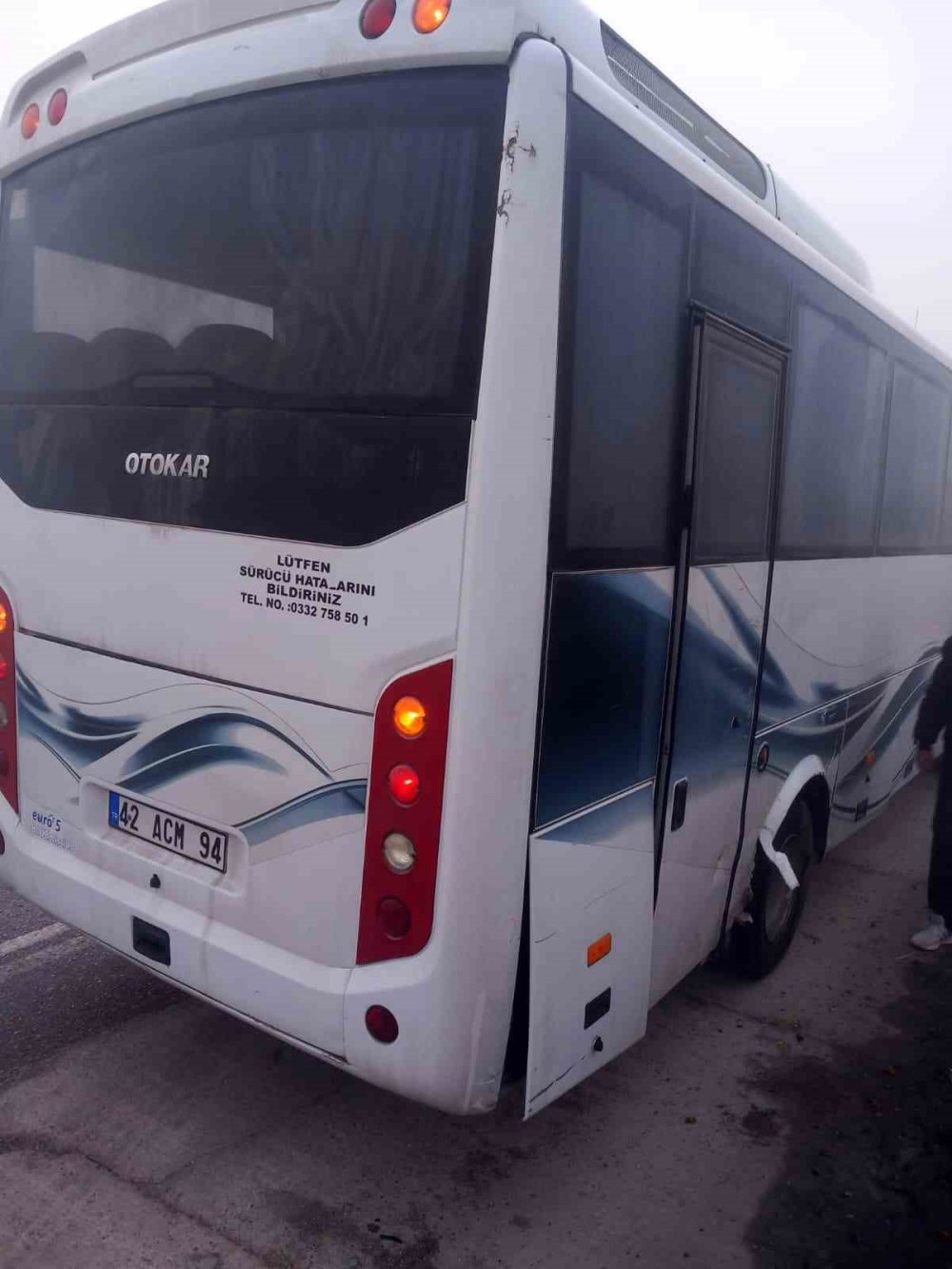 Konya’da sis kazası: 1'i askeri personel 2 yaralı