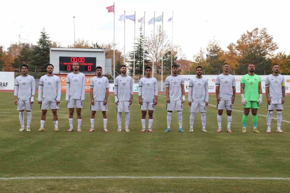 1922 Konyaspor, Yozgat Belediyesi Bozok Spor'u 2-1 Mağlup Etti