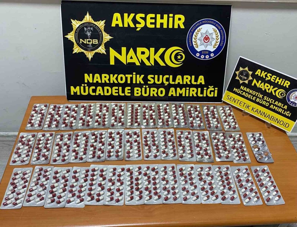 Akşehir'de Uyuşturucu Operasyonu: 7 Gözaltı, 4 Tutuklama