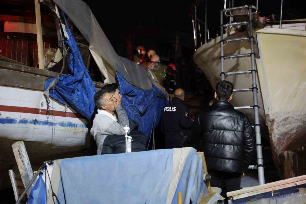 Tadilattaki balıkçı teknesinde tüp patladı: Tamer Gazanfer hayatını kaybetti