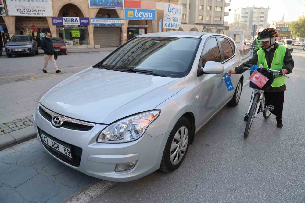 Bisiklet şehri Konya'da bisikletler ilerleyemiyor