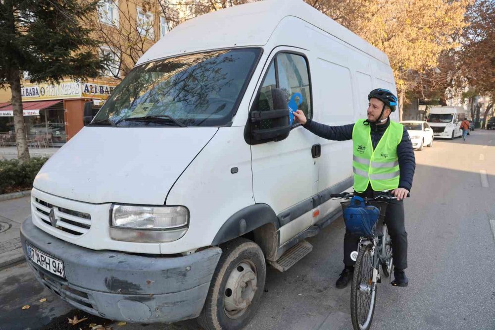 Bisiklet şehri Konya'da bisikletler ilerleyemiyor