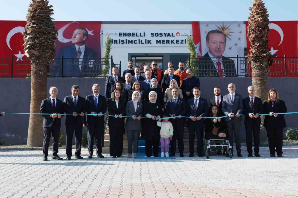 Hatay'a Kazandırılan Engelli Merkezinin Açılışını Emine Erdoğan Yaptı