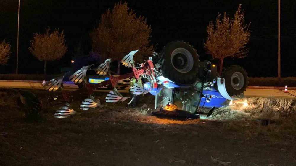 Kaza yapan oğlunu karşısında görünce boynuna sarıldı