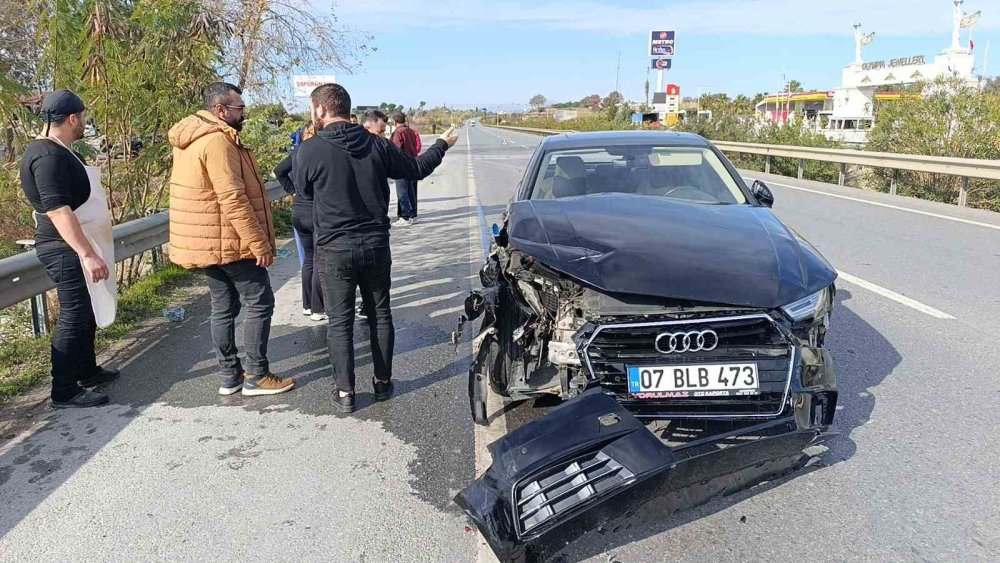 Tır önüne katıp 100 metre sürükledi