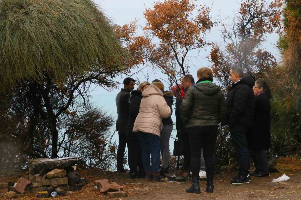 Aracıyla falezlerden düşen genç için çalışmalar devam ediyor