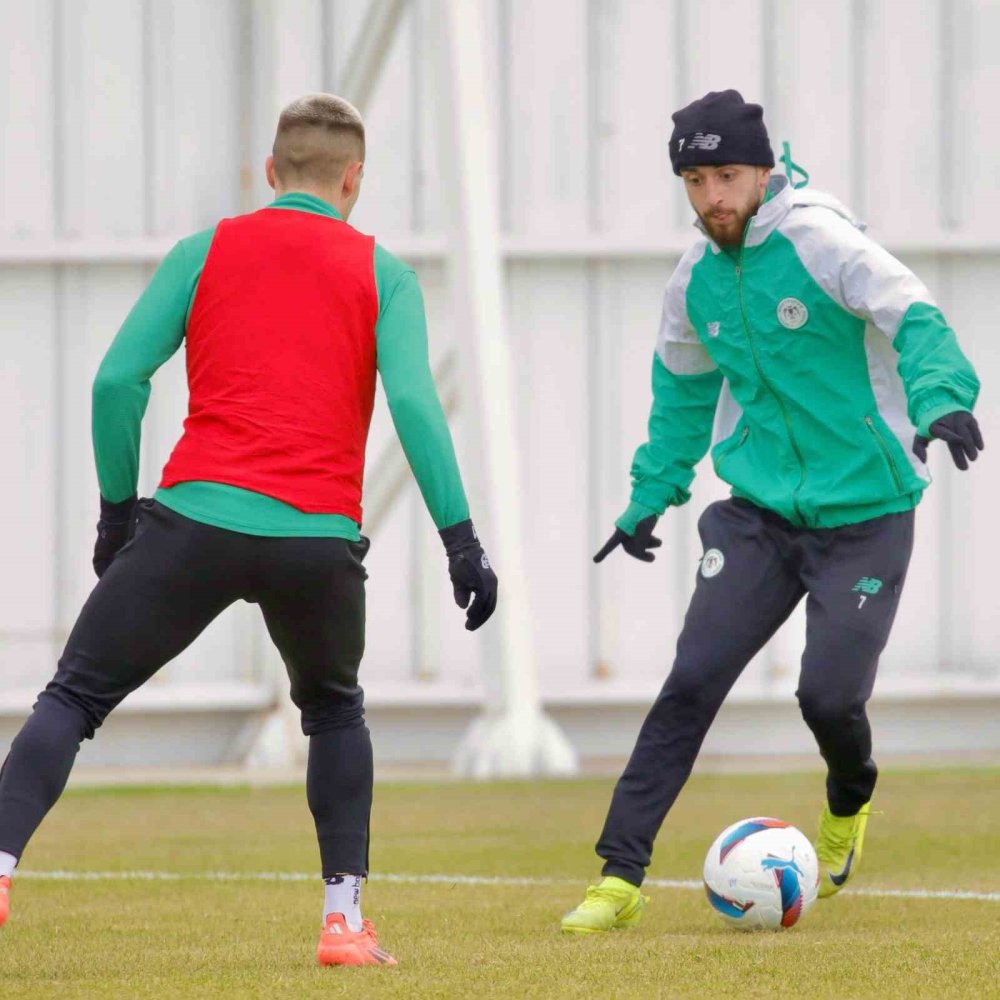 Konyaspor Alanya'ya hazırlanıyor
