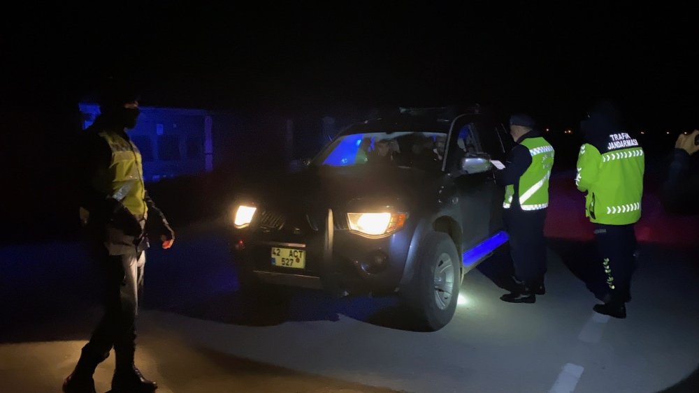 Denetimler sabaha kadar sürdü