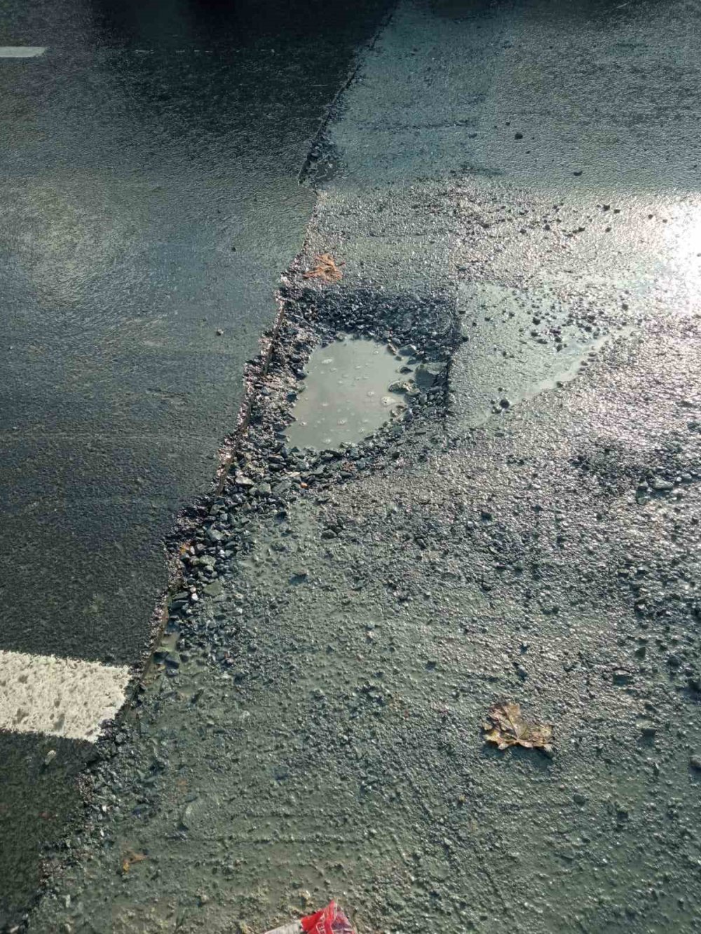 İmam Abdülkerim Kaba'nın çukura düştüğü anlar kamerada