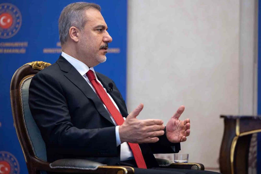 Bakan Fidan Filistin televizyonunda soruları yanıtladı