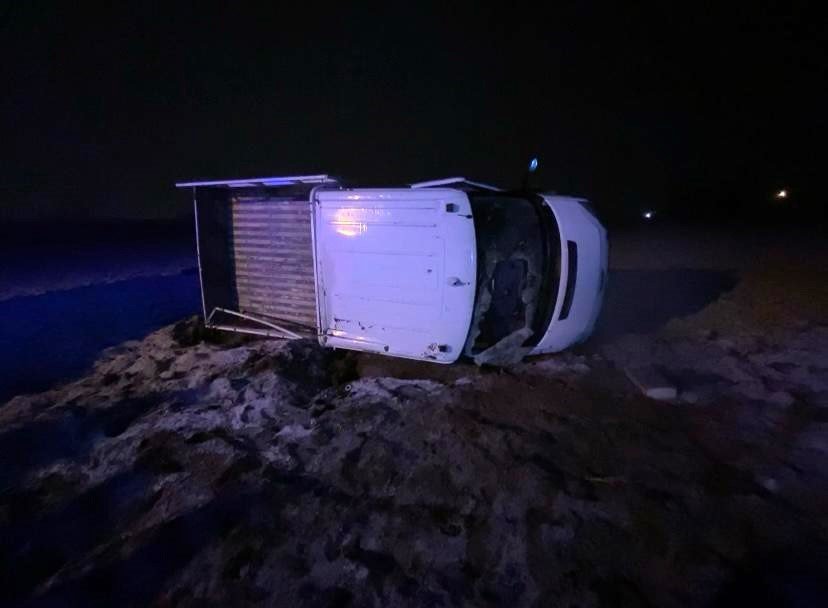 Ereğli'de kamyonet takla attı: 3 kişi yaralandı