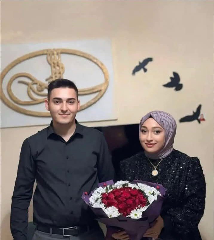 Düğün hazırlığı yaparken kefen giydi