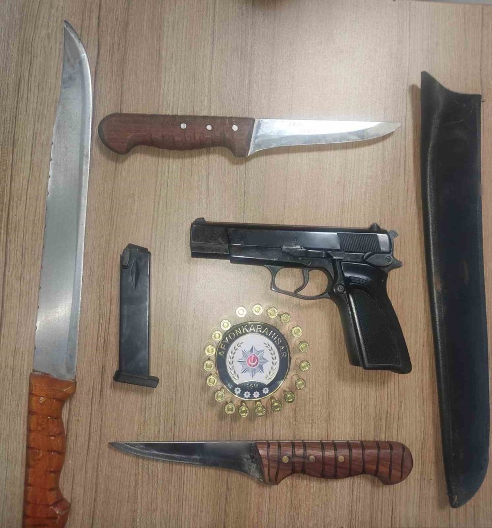 Afyonkarahisar'da "Bedeviler" polise yakalandı