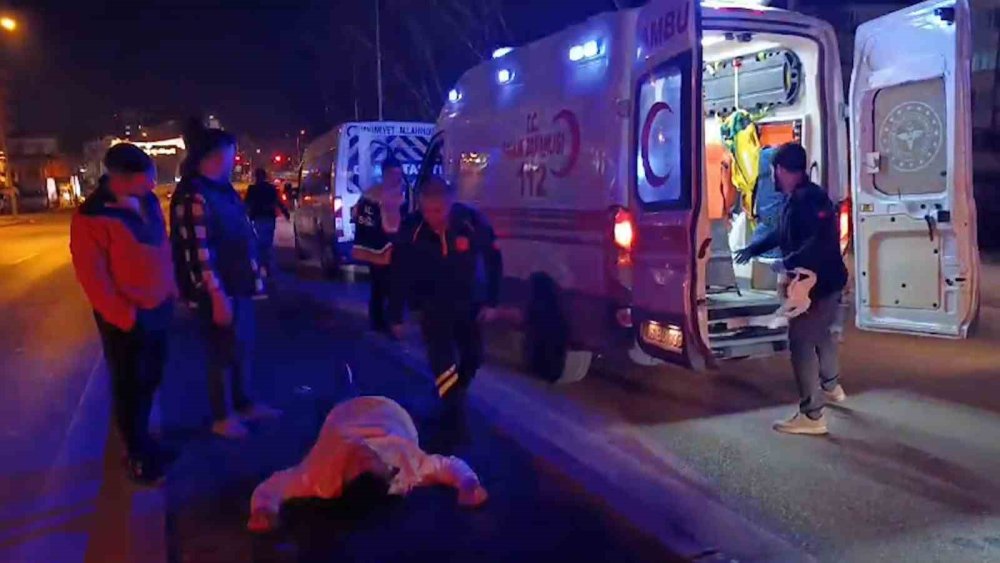 Kaza değil kaza sonrası yaralılarla doldu