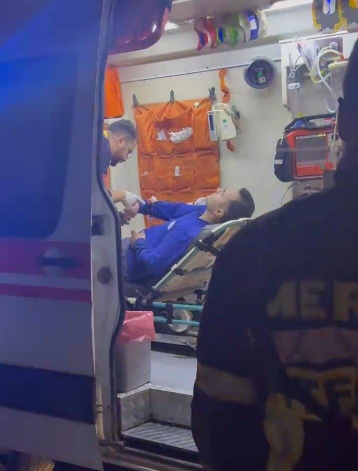 Mersin'de iş kazası