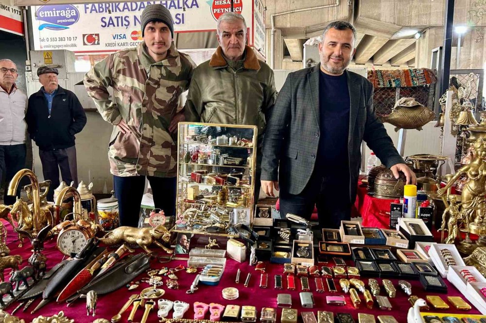 Antika eşya arayanlar bu pazara koşuyor