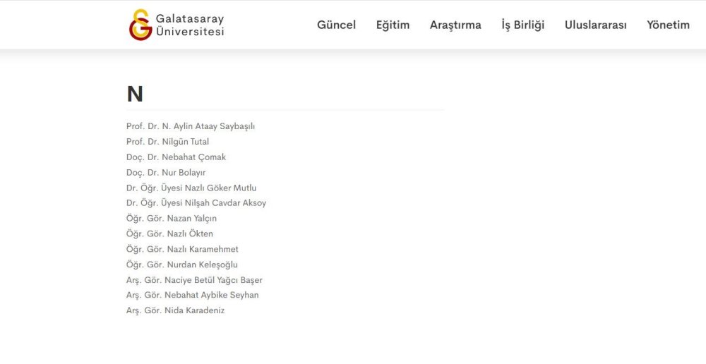 Diploması iptal edilen Galatasaraylı profesör görevine devam ediyor