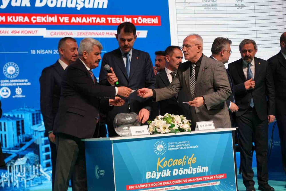 Kocaeli’de Kentsel Dönüşüm Hız Kazandı: Bakan Kurum’dan Finansman Müjdesi