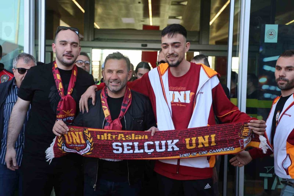 Galatasaray kafilesi Konya’da