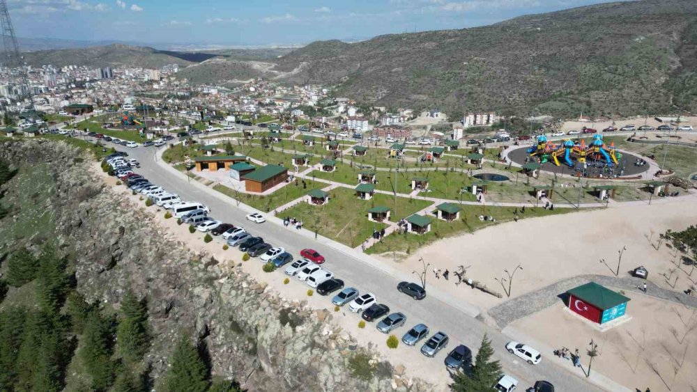 Kahveci Dağı Konaklamalı Orman Parkı Hafta Sonu Ziyaretçi Akınına Uğradı