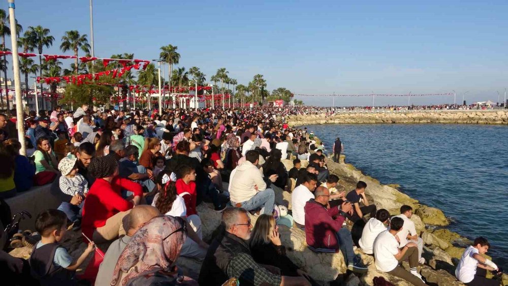 Konya'dan havalandılar, Mersin'de nefes kestiler
