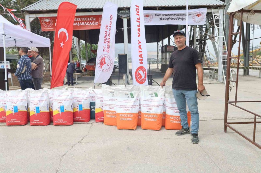 Depremzedelere 35 Milyon TL'lik Tohum ve Ekipman Desteği Başladı