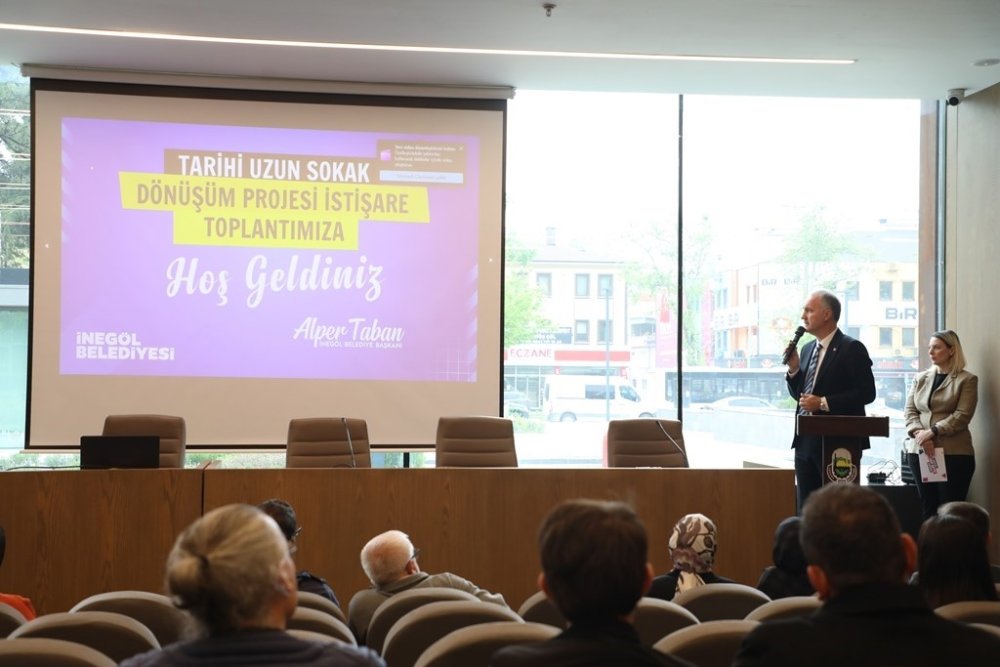 İnegöl’ün Tarihi Çarşı İçin Dönüşüm Projesi