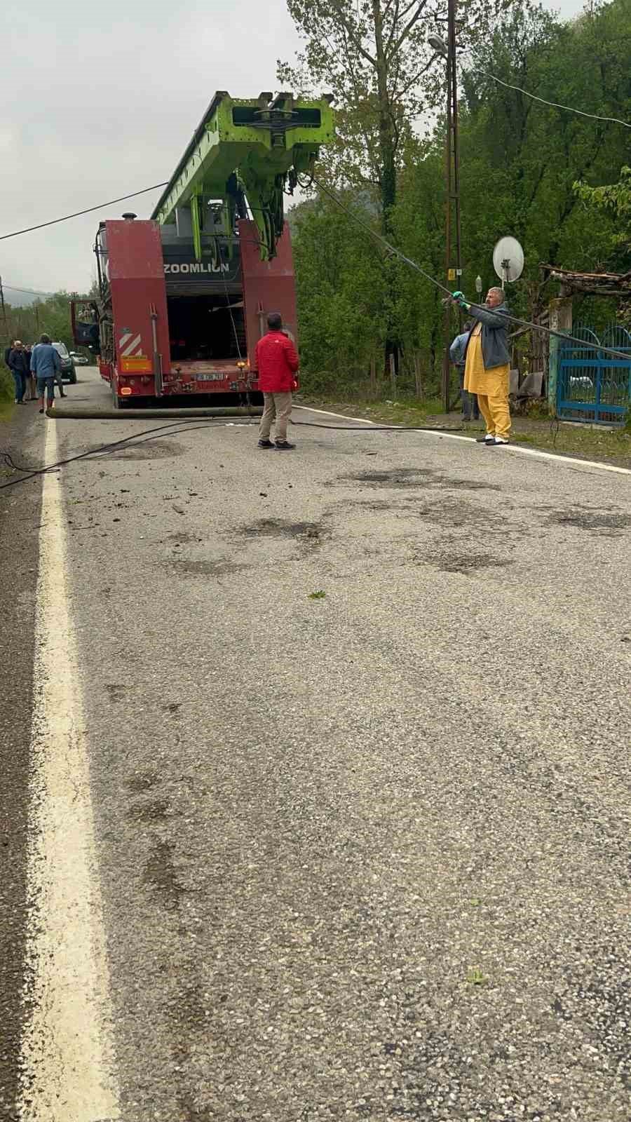 Bartın'da Tır Mahalleyi Tunç Çağı'na Geri Götürdü