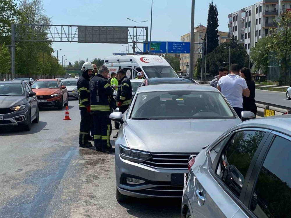 Tamponlar kırıldı hava yastıkları patladı