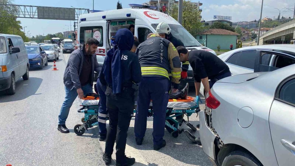 Tamponlar kırıldı hava yastıkları patladı