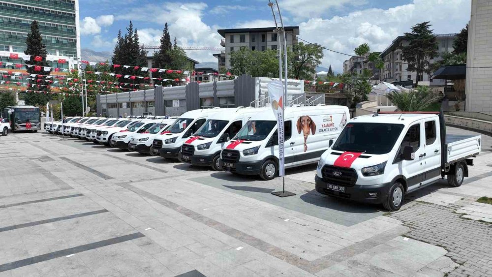 Kahramanmaraş durumu toparlayıp 48 araç satın aldı