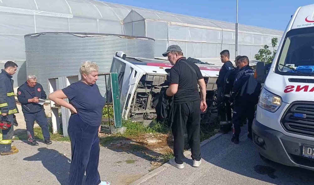 Tatile geldiler, uçaktan iner inmez kaza yaptılar