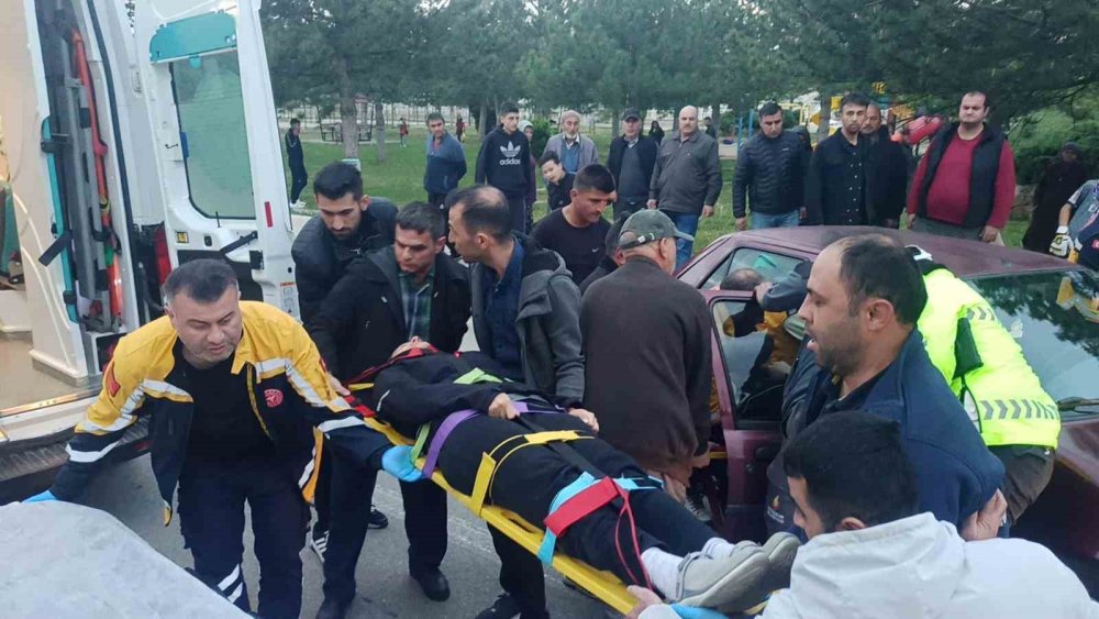 Seydişehir’de trafik kazası: Aynı aileden 3 yaralı