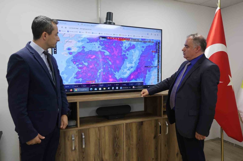 Konya için dolu ve sağanak uyarısı