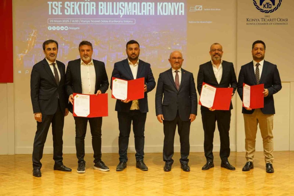 Konya iş dünyası, TSE ile geleceğin üretim vizyonunu konuştu