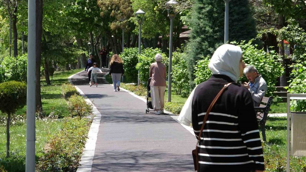 Konya'ya nihayet bahar geldi