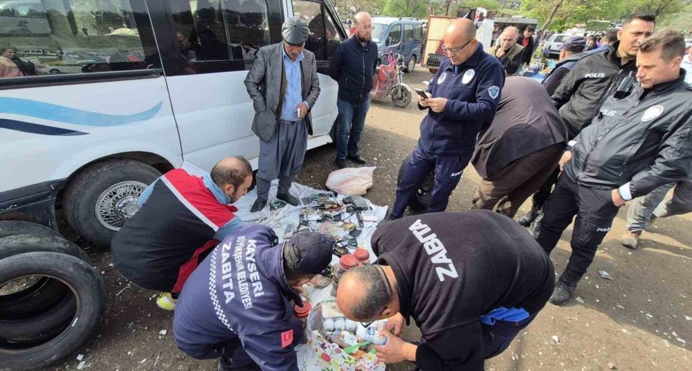 Bit pazarı bitlendi, ürünler imha edildi