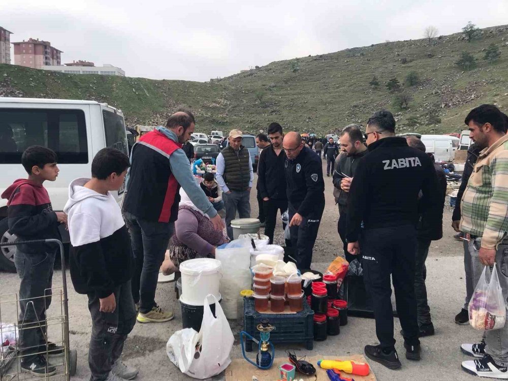 Bit pazarı bitlendi, ürünler imha edildi