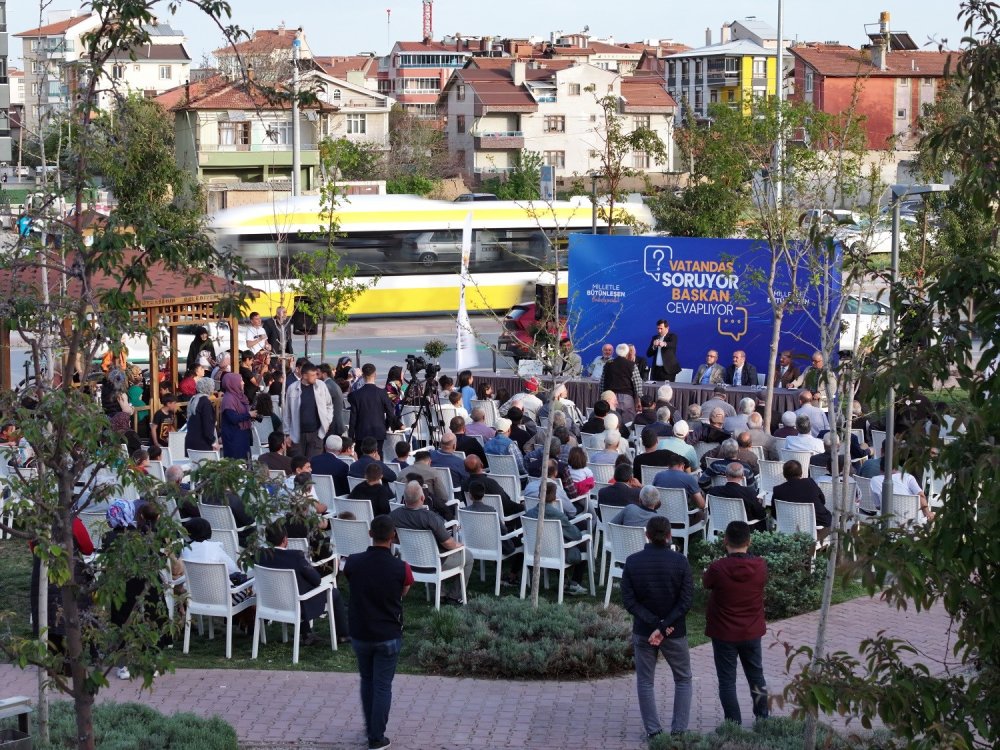 Başkan Hasan Kılca Vatandaşla Buluştu: Karatay Emin Ellerde