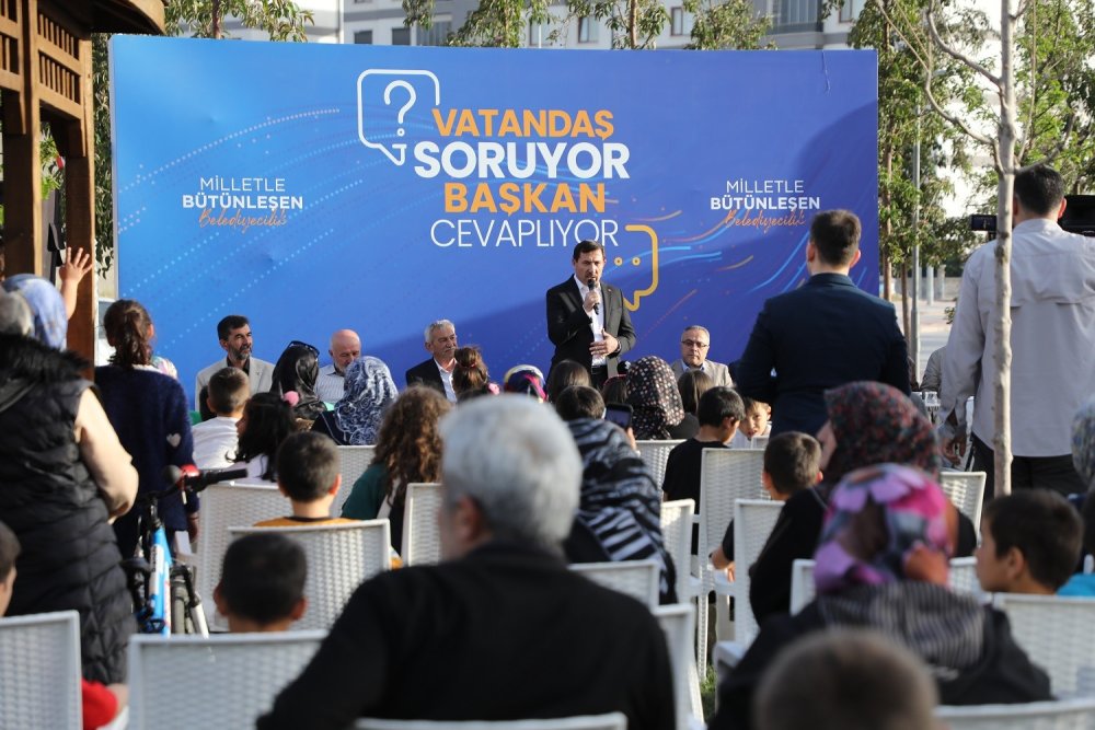 Başkan Hasan Kılca Vatandaşla Buluştu: Karatay Emin Ellerde
