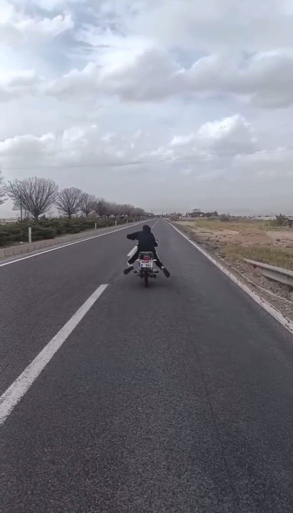 Yatarak motosiklet keyfi son sürüşü oldu