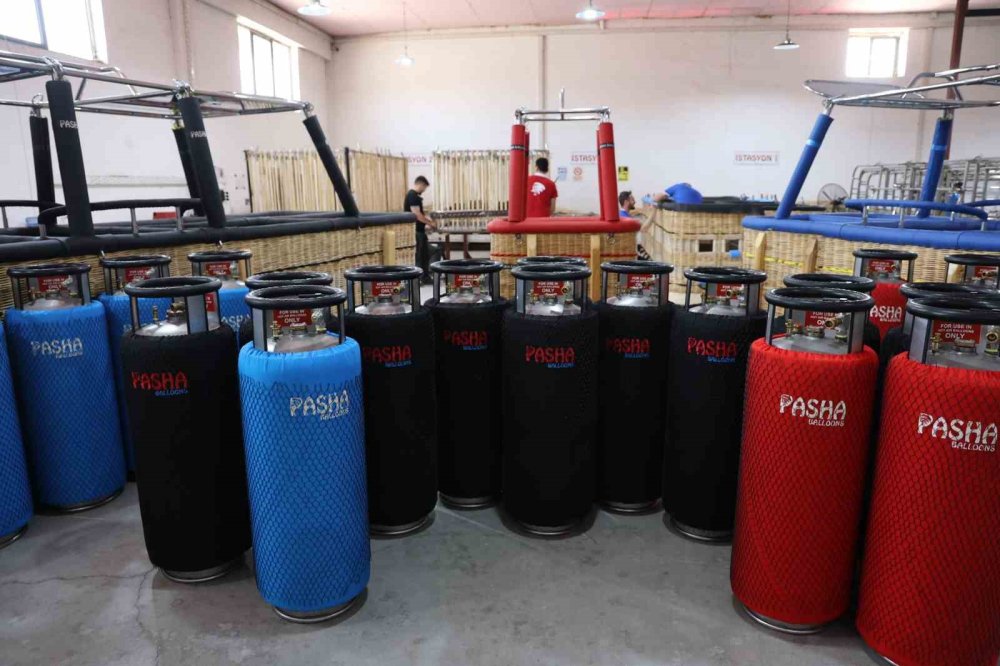 Kapadokya balonları yerli oldu girişimci zengin