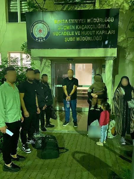 Kaçak göçmenler Bursa'dan fışkırıyor