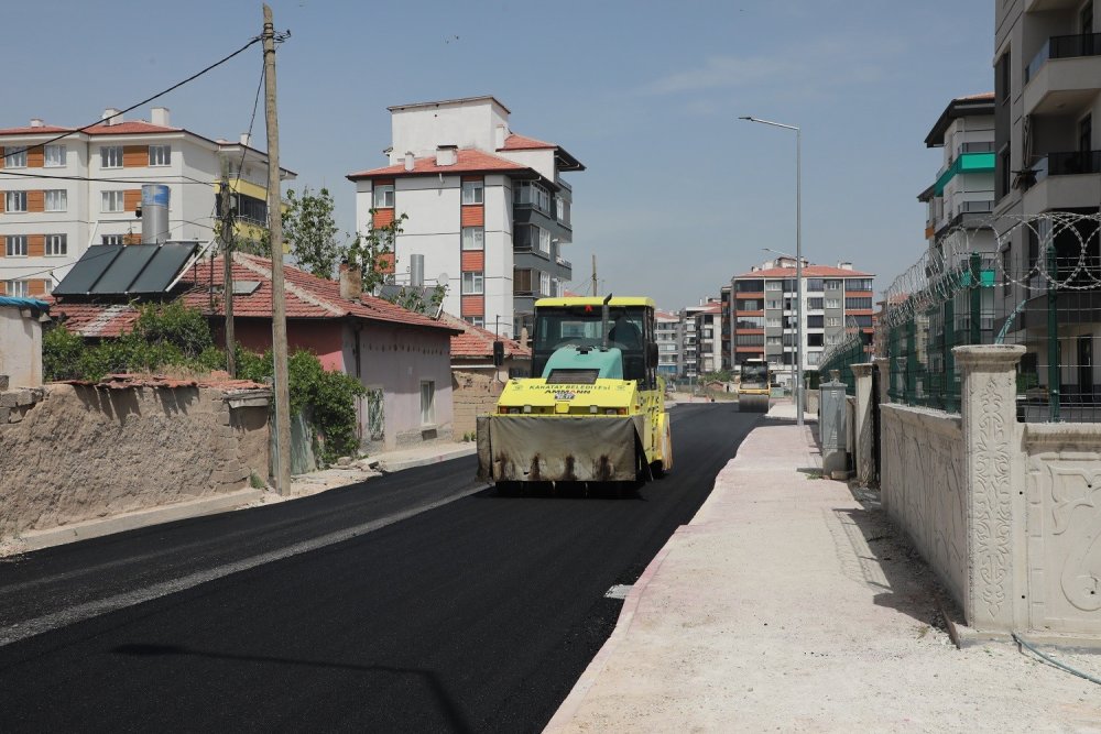 Karatay'da Ulaşım Altyapısına Sıcak Dokunuş